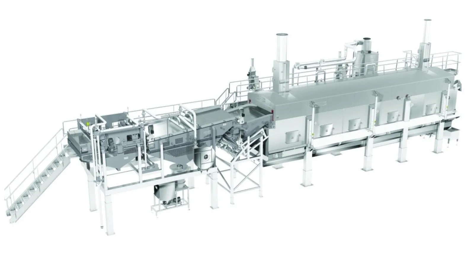 Industrial Automatic Fryer Machine